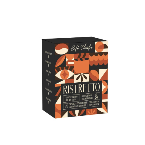 Ristretto (Crem) -20 Nespresso Compostable Capsules